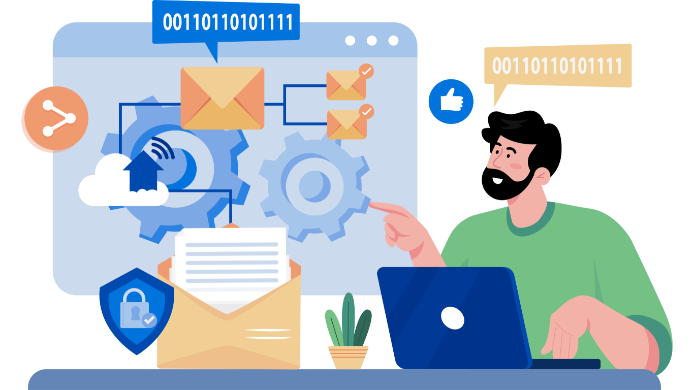 Process automation page - marketing automation